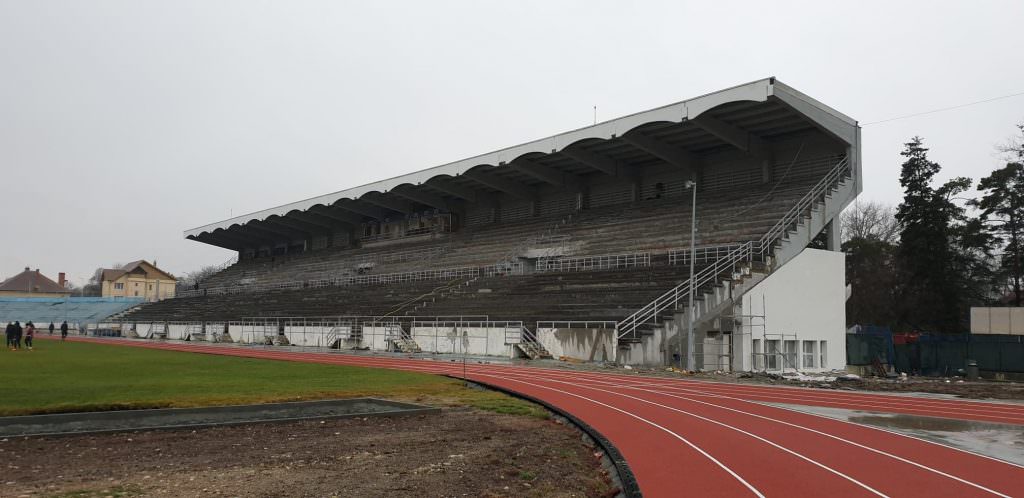 lucrările de la stadionul municipal - în sfârșit vin și vești bune