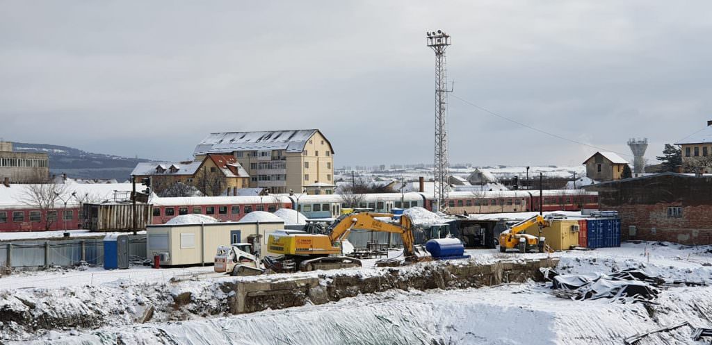 video foto stadiul lucrărilor la primul mall din sibiu. știm când va fi gata