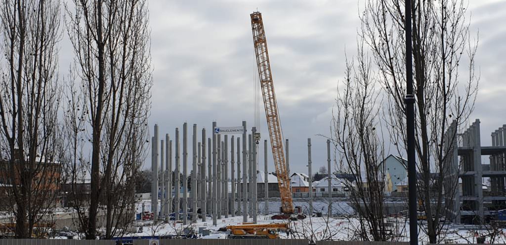 video foto stadiul lucrărilor la primul mall din sibiu. știm când va fi gata