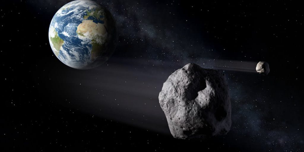 asteroidul care se îndreaptă încet și sigur spre pământ
