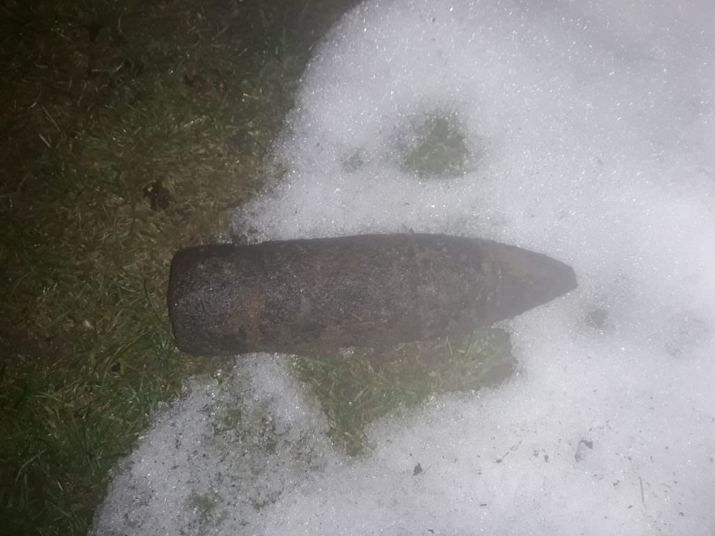 update foto muniție de război găsită într-o gospodărie - intervin pirotehniștii din sibiu