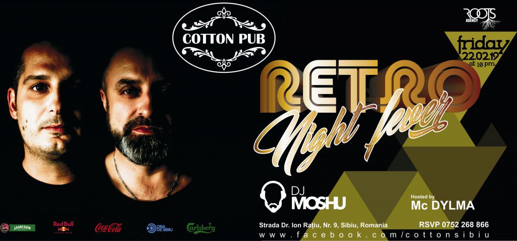 cea mai tare petrecere din weekend la sibiu – retro night fever în cotton pub