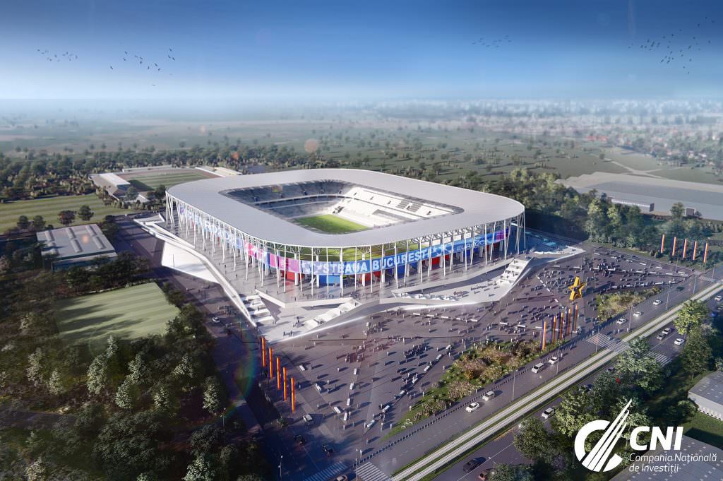 VIDEO FOTO – Detalii despre stadioanele pentru Euro 2020. Cum vor arăta Ghencea, Rapid și Arcul de Triumf