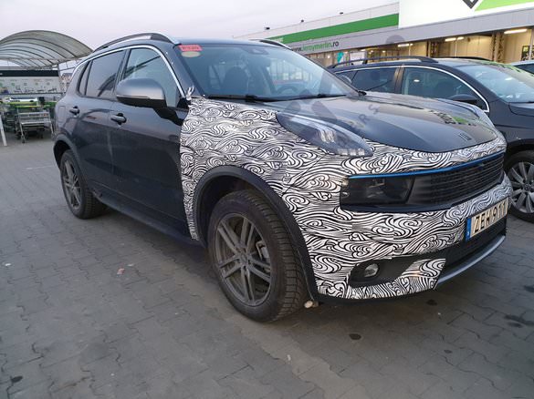 foto noul model lynk&co în teste „undercover” la sibiu