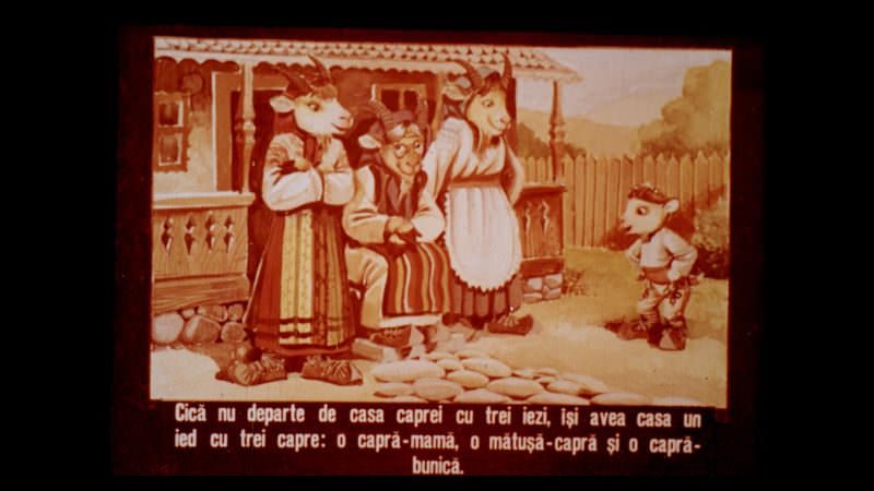 proiecție de diafilme cu ”satul copilăriei noastre” la muzeul astra în dumbrava sibiului