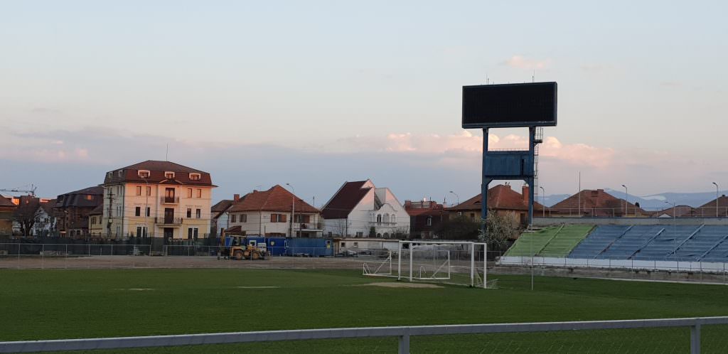 video foto - cum arată acum stadionul municipal - va fi gata până în 15 aprilie?