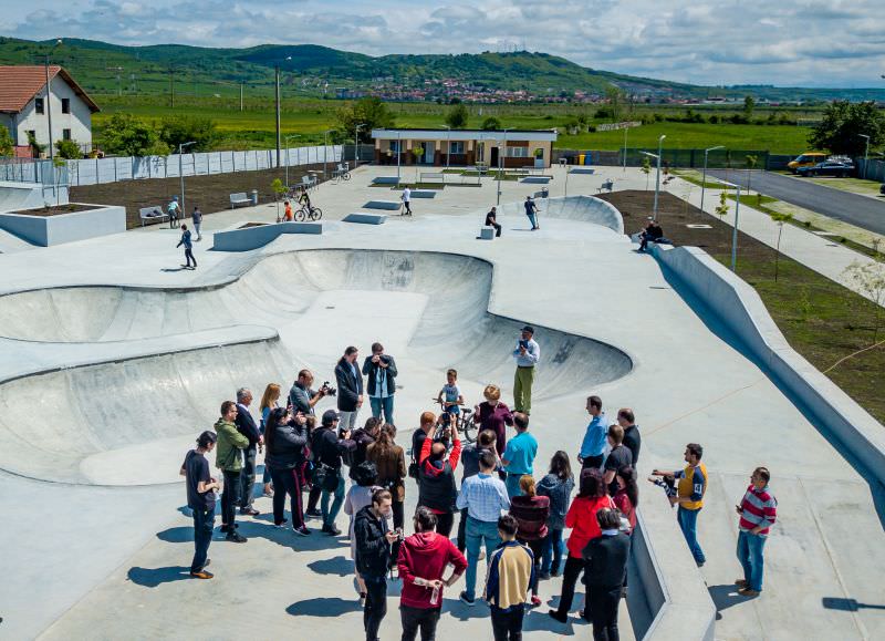 foto s-a deschis oficial skatepark-ul de la obor