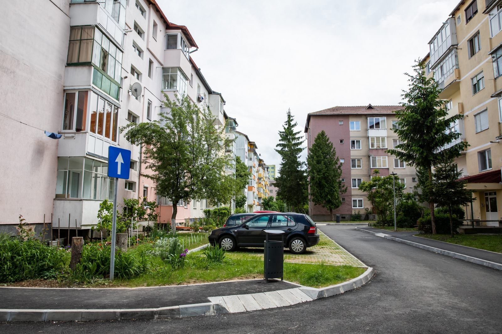 foto s-au finalizat lucrările de modernizare a încă unei zone din cartierul hipodrom