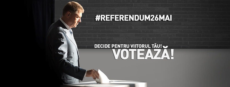 președintele iohannis îi îndeamnă pe români să voteze la referendum