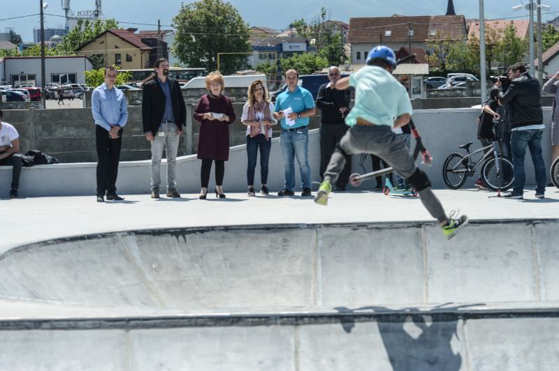 foto s-a deschis oficial skatepark-ul de la obor