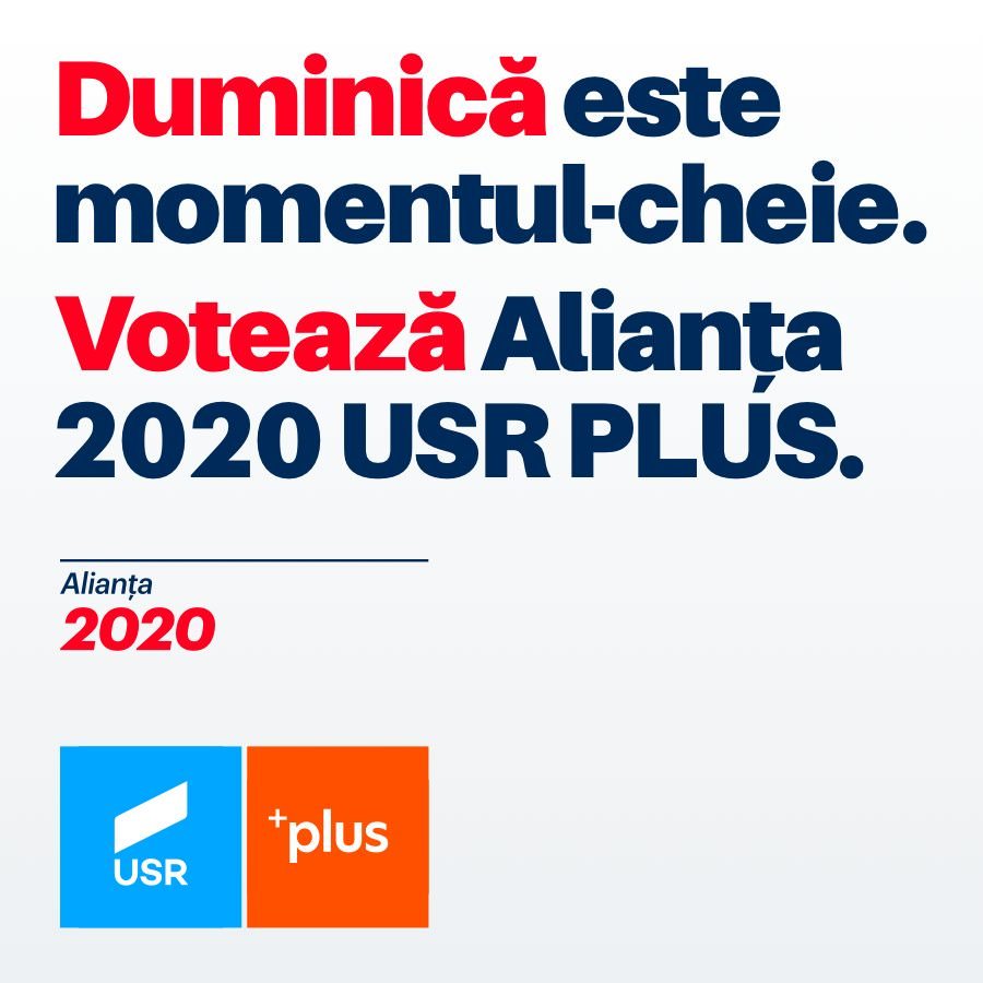 alianța 2020 usr plus îți dă 3 motive să o votezi duminică, 26 mai