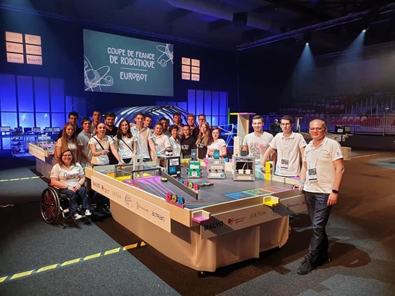 studenții sibieni pe locul cinci la campionatul european de robotică