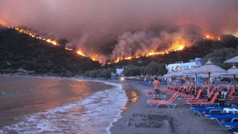 avertizare pentru românii care călătoresc în grecia - este risc ridicat de incendii de pădure