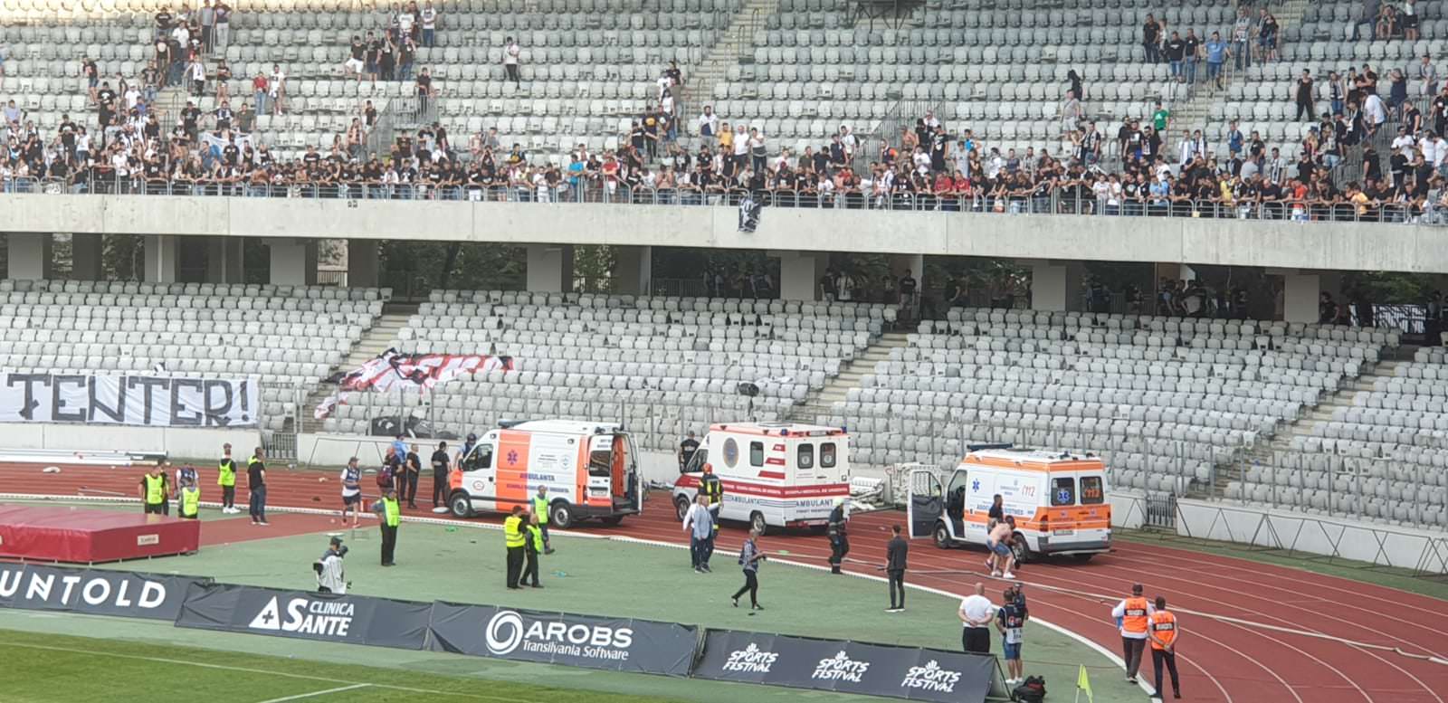 foto video baraj u cluj - fc hermannstadt. petrescu și tsoumou aduc victoria sibiului!