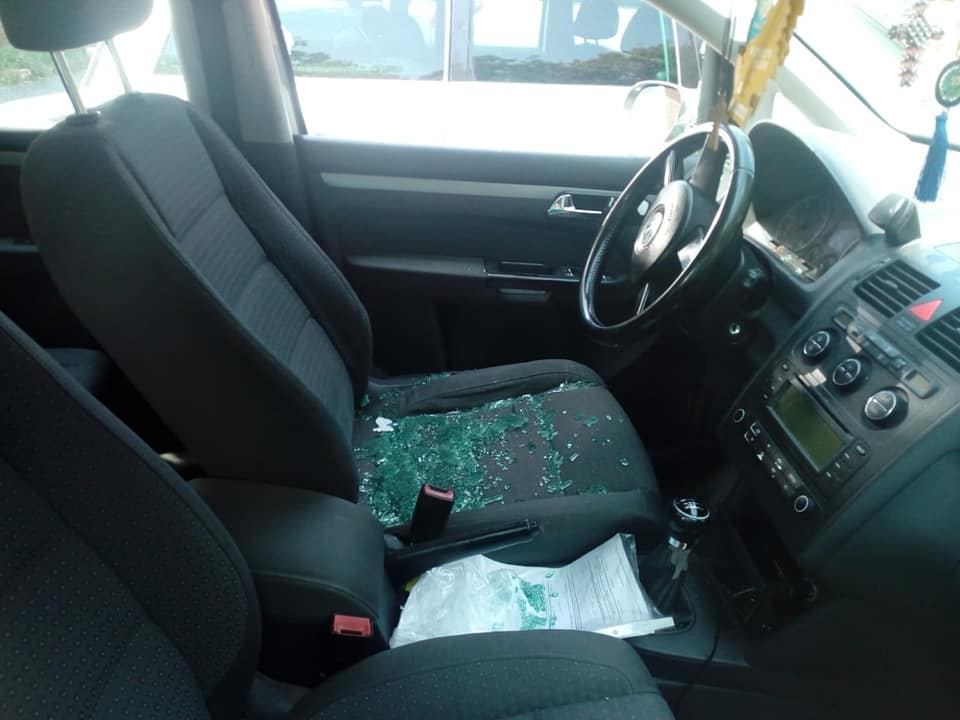 un hoț și-a luat țeapă în sibiu - a spart o mașină ca să fure mai multe plase goale