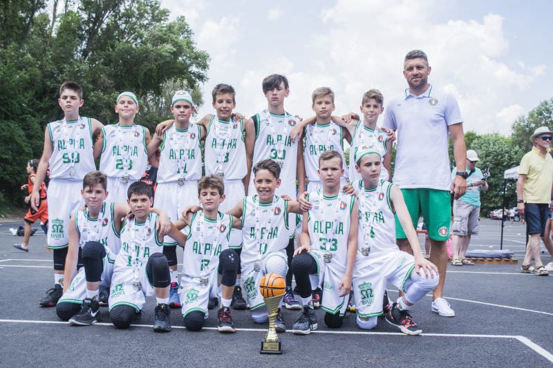 Alpha Sibiu, vicecampioană Națională la Under 12 la baschet masculin