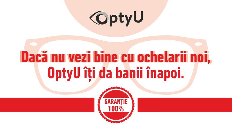 vedere bună garantată - optyu îți dă banii înapoi dacă nu vezi bine cu ochelarii comandați