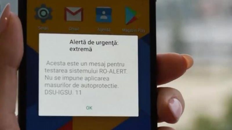 sistemul ro-alert testat în județul sibiu - nu vă panicați