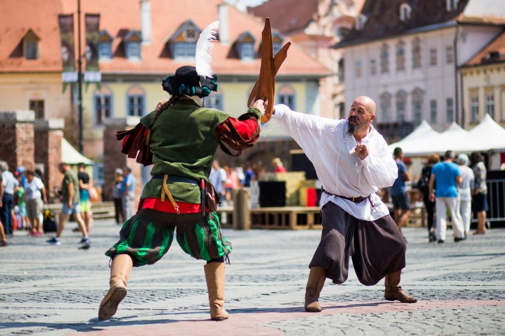 VIDEO FOTO - Sibiul a scăpat de blestemul vrăjitoarei Despina – Final de a 19-a ediție la Festivalul Medieval