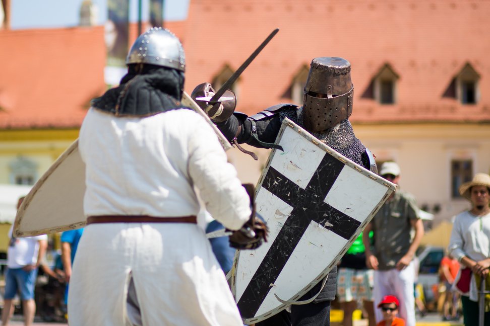 VIDEO FOTO - Sibiul a scăpat de blestemul vrăjitoarei Despina – Final de a 19-a ediție la Festivalul Medieval