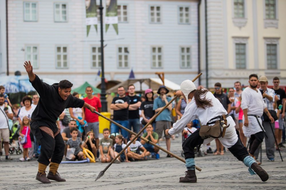 VIDEO FOTO - Sibiul a scăpat de blestemul vrăjitoarei Despina – Final de a 19-a ediție la Festivalul Medieval