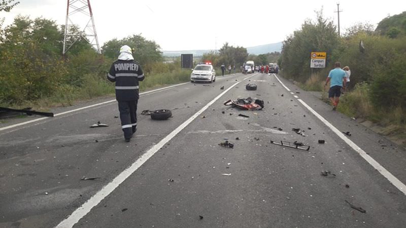 VIDEO FOTO Sibian mort într-un accident în apropiere de Deva