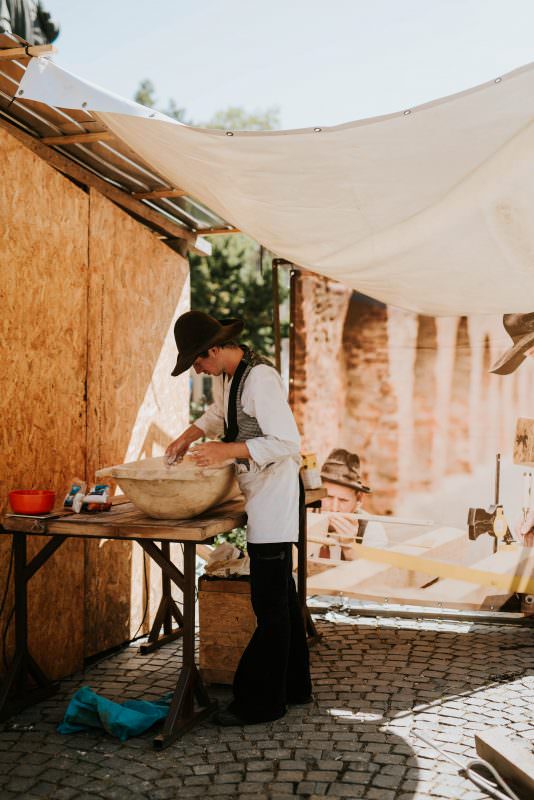 atelier gastronomic de brutărie la muzeul în aer liber