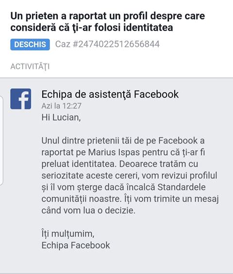 foto individul care a hărțuit două sibience pe facebook, acuzat de furt de identitate de un artist
