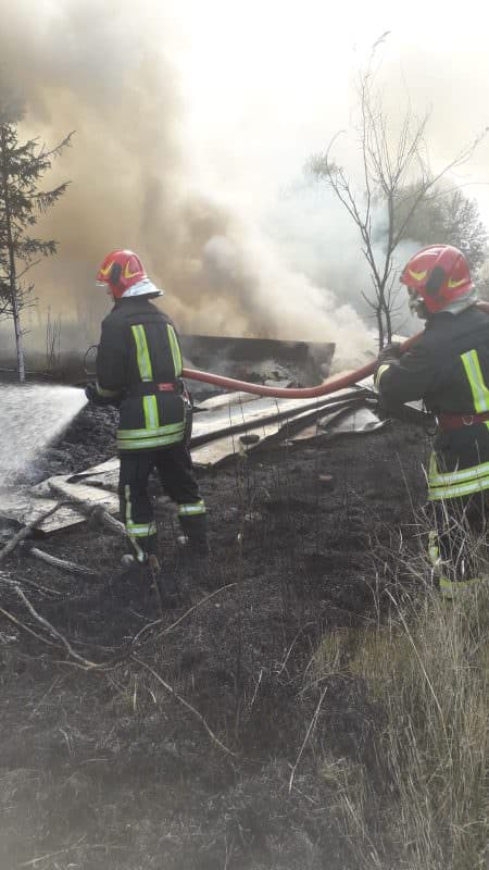 FOTO VIDEO Incendiu puternic în Sibiu. Fumul se vede în tot orașul