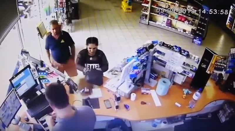 video furt într-o benzinărie pe strada alba iulia din sibiu – cum a fost păcălit un angajat