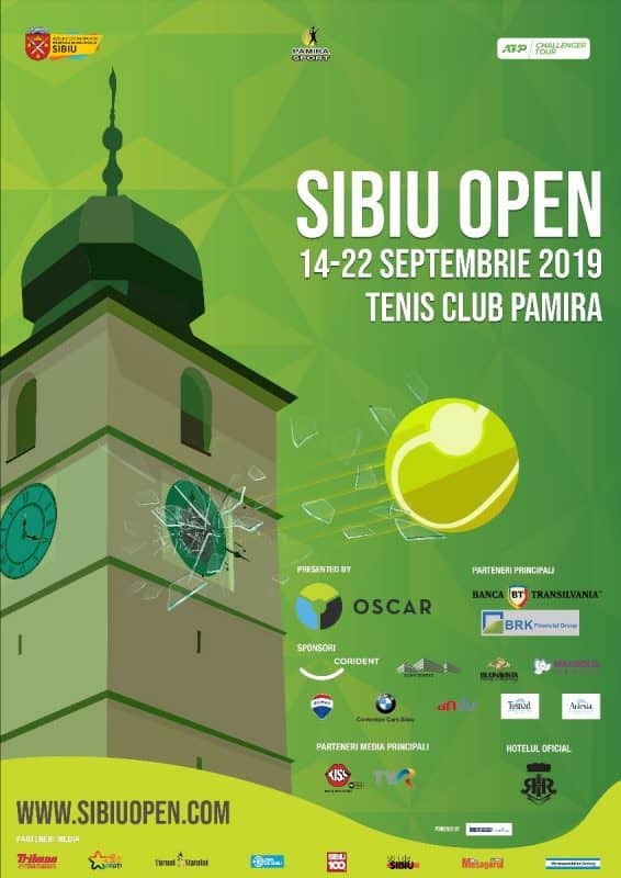 foto a început sibiu open, cel mai important turneu de tenis masculin din românia