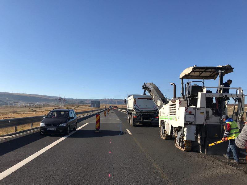lucrări pe autostrada sibiu-deva - circulaţie restricţionată până pe 23 august