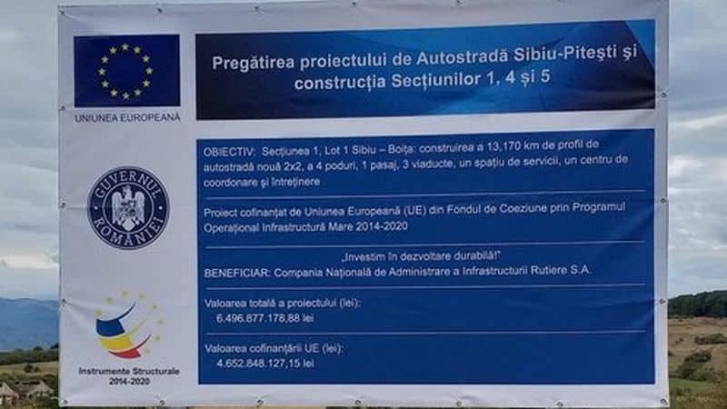 foto - moment istoric pentru românia - au început lucrările la autostrada sibiu - pitești