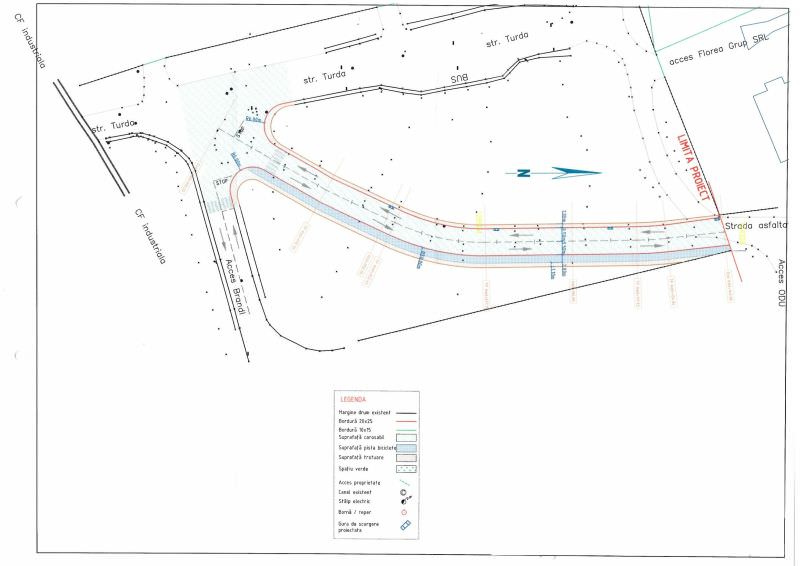 dezvoltarea industrială a sibiului prelungește strada turda