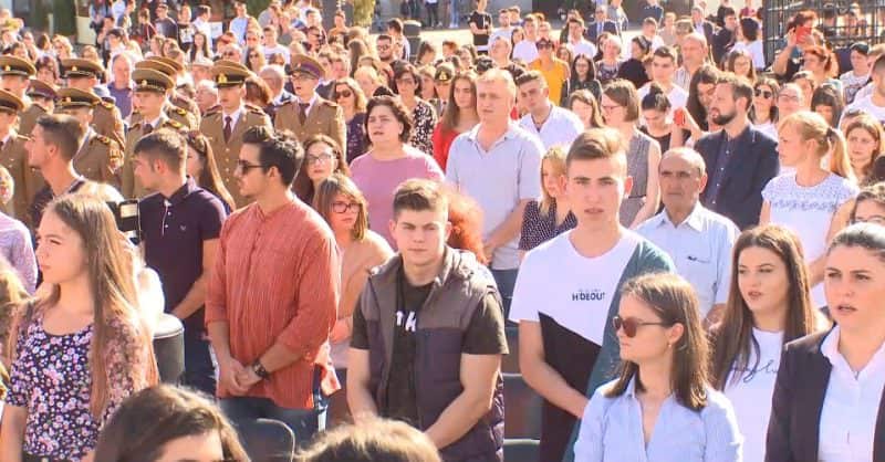 video un nou an universitar a început la sibiu - mii de studenți în centrul orașului