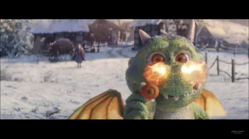 video a apărut cea mai așteptată reclamă de crăciun din lume - un dragon e personajul principal