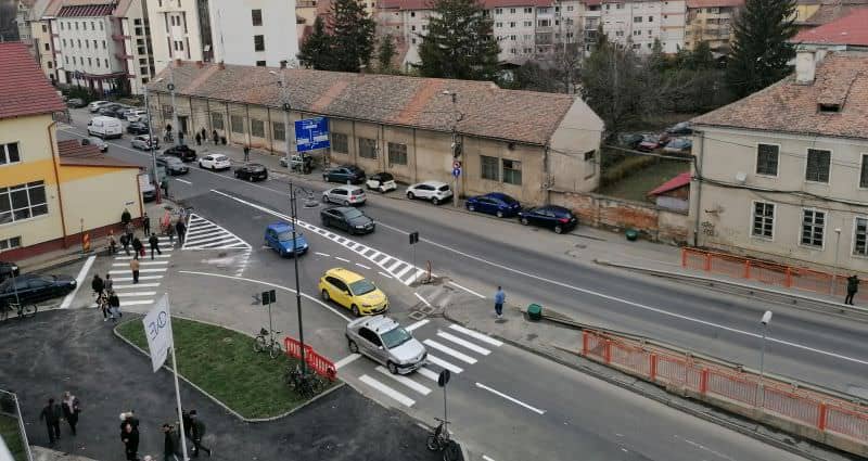 VIDEO FOTO Astrid Fodor ”Traficul în zona mall-ului se va liniști. Sibienii să vină pe jos sau cu autobuzul”