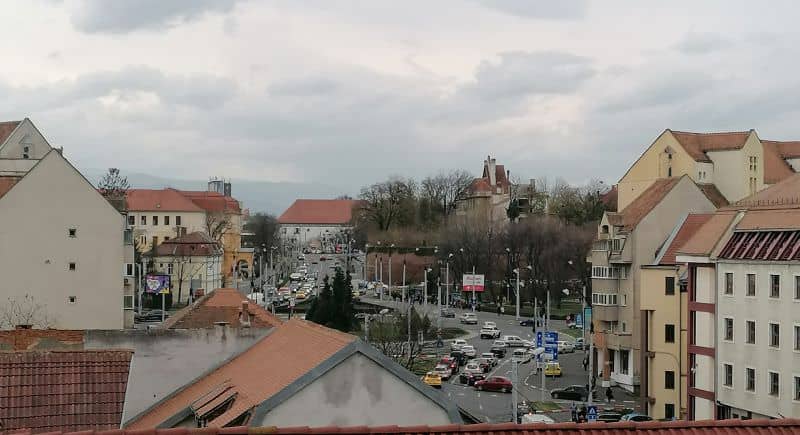 video foto astrid fodor ”traficul în zona mall-ului se va liniști. sibienii să vină pe jos sau cu autobuzul”