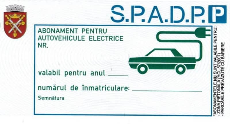 este oficial - mașinile electrice vor fi scutite de taxa de parcare la sibiu