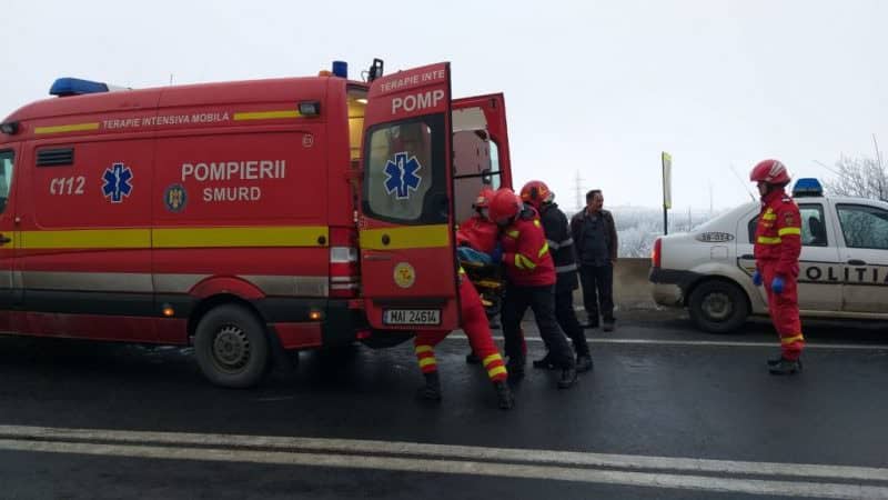 video foto cum s-a produs accidentul grav de la intrarea pe valea oltului - starea răniților