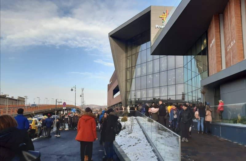 Control la Promenada Mall - ISU i-a amendat pentru o defecțiune la sistemul de alarmă