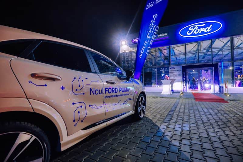 VIDEO FOTO Noul Crossover SUV Ford Puma e la Sibiu, la Mecatronics - Design inovator și asistență inteligentă