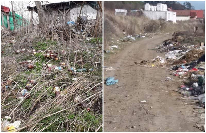 video foto: șeica mare, îngropată în gunoaie - primarul: „noi facem curățenie lunar, dar oamenii tot aruncă”