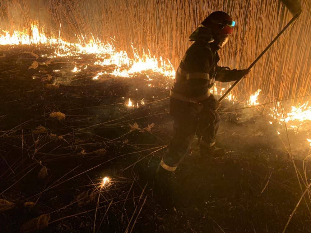 incendiile de vegetație pun stăpânire pe județul sibiu - sunt de aproximativ cinci ori mai multe față de 2021