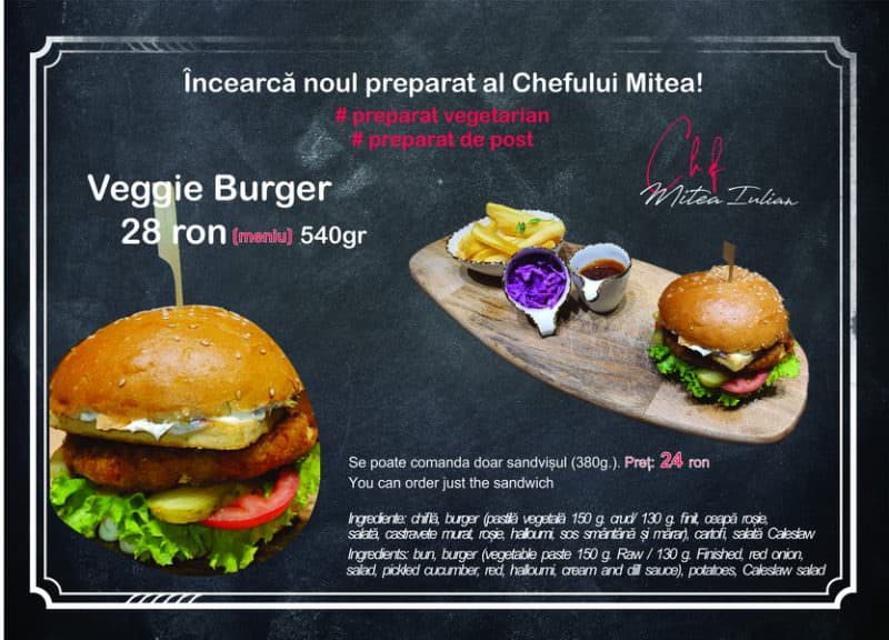 Chef ARENA Sibiu - preparate semnate de chefi cu notorietate națională și internațională – Comenzi online livrate cu mașini electrice