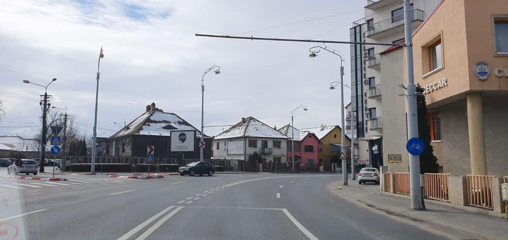 video foto prima zi de carantină în românia - cum se circulă prin sibiu