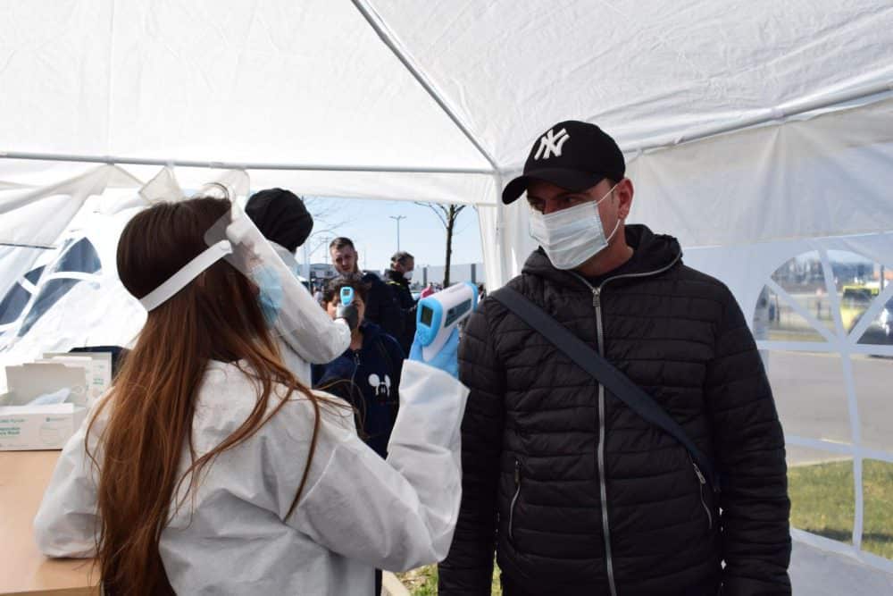 galerie foto - cum se lucrează în siguranță la marquardt sibiu pe timpul pandemiei - unicul angajat cu covid 19 depistat la primele simptome