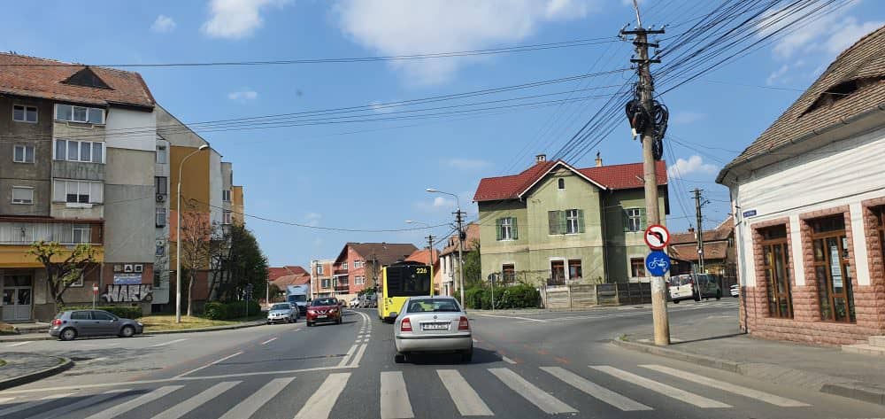 video: traficul în sibiu, marți. s-a circulat ca într-o zi normală