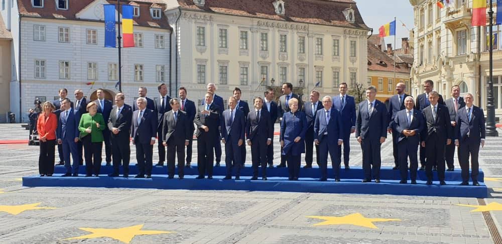video foto ziua în care sibiul a intrat din nou în istorie - cum a strălucit orașul cu ocazia summit-ului uniunii europene
