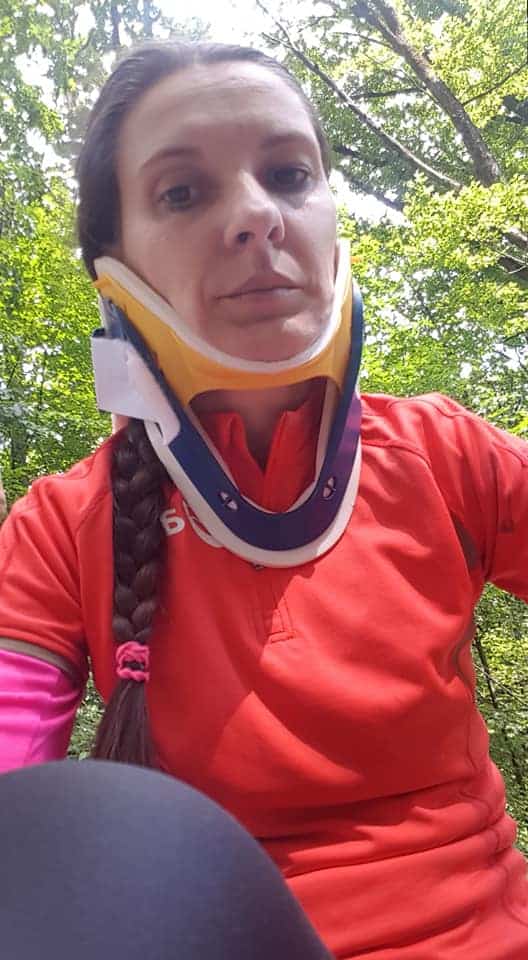 foto atletă din sibiu lovită de mașină lângă cisnădie - ieșise la o plimbare cu bicicleta